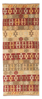 Tappeto corsia Tappeto Kelim - Orientale - 197 x 75 cm - multicolore