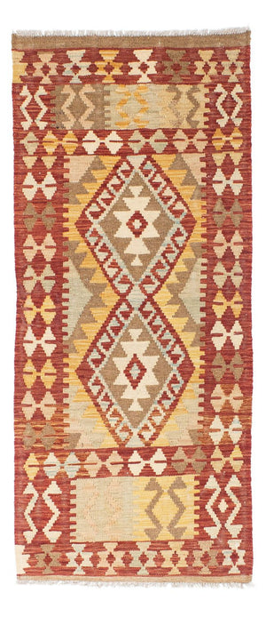 Tappeto corsia Tappeto Kelim - Orientale - 187 x 71 cm - ruggine