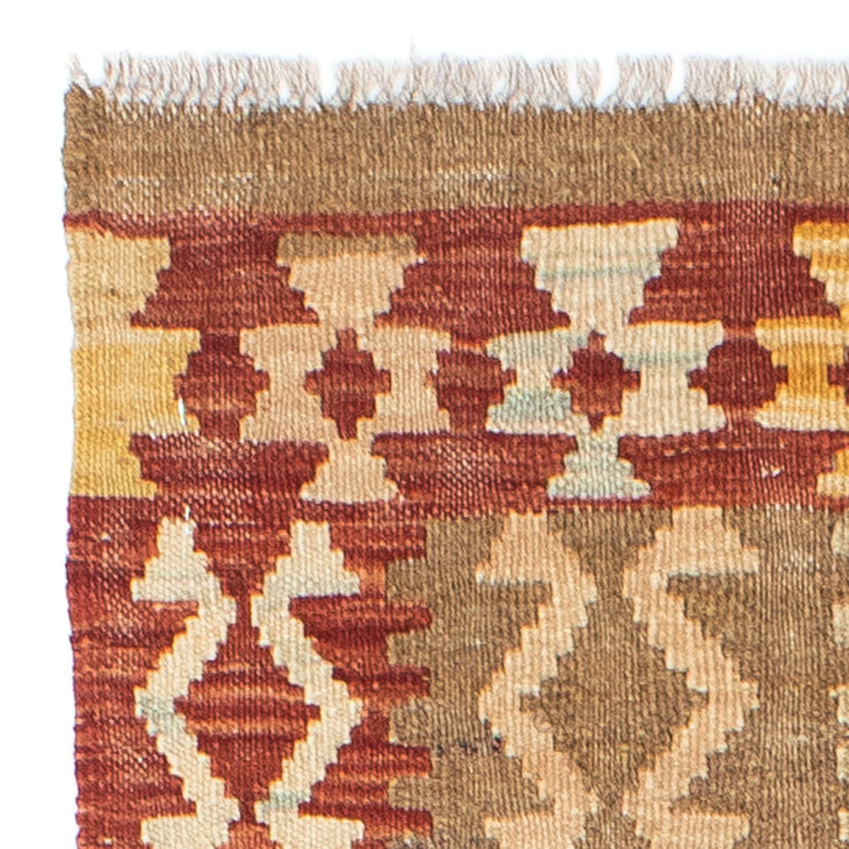 Tappeto corsia Tappeto Kelim - Orientale - 187 x 71 cm - ruggine