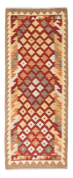 Tappeto corsia Tappeto Kelim - Orientale - 195 x 74 cm - ruggine
