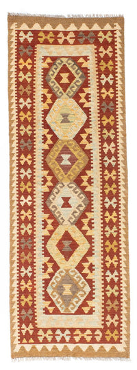 Tappeto corsia Tappeto Kelim - Orientale - 206 x 71 cm - beige