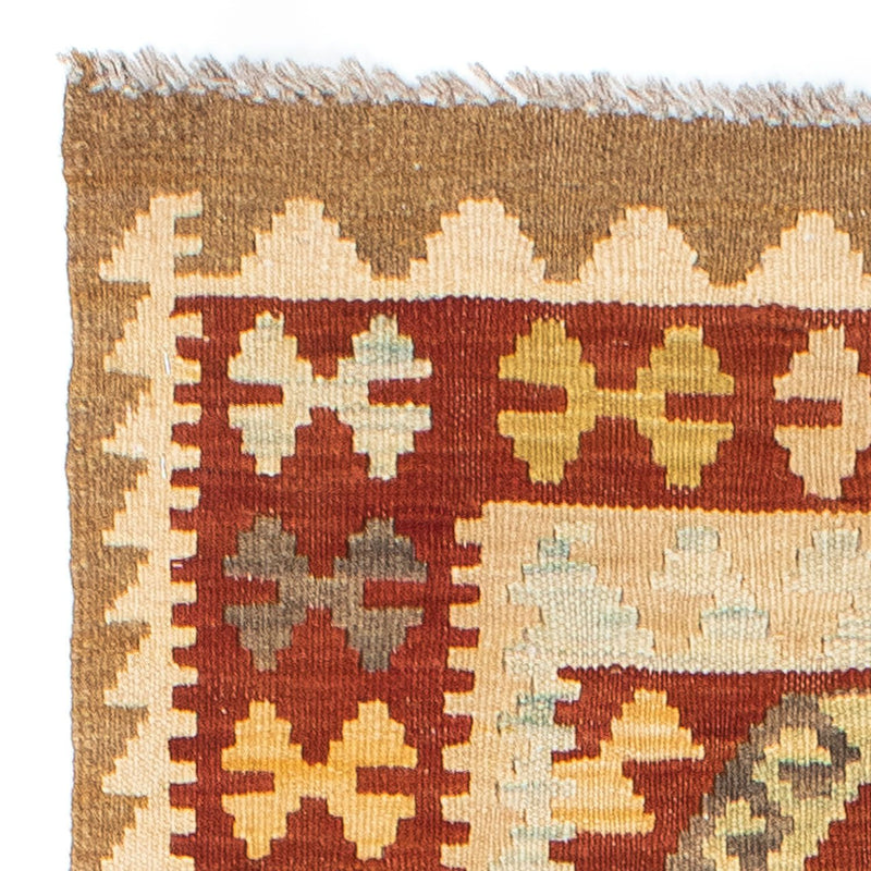 Tappeto corsia Tappeto Kelim - Orientale - 206 x 71 cm - beige