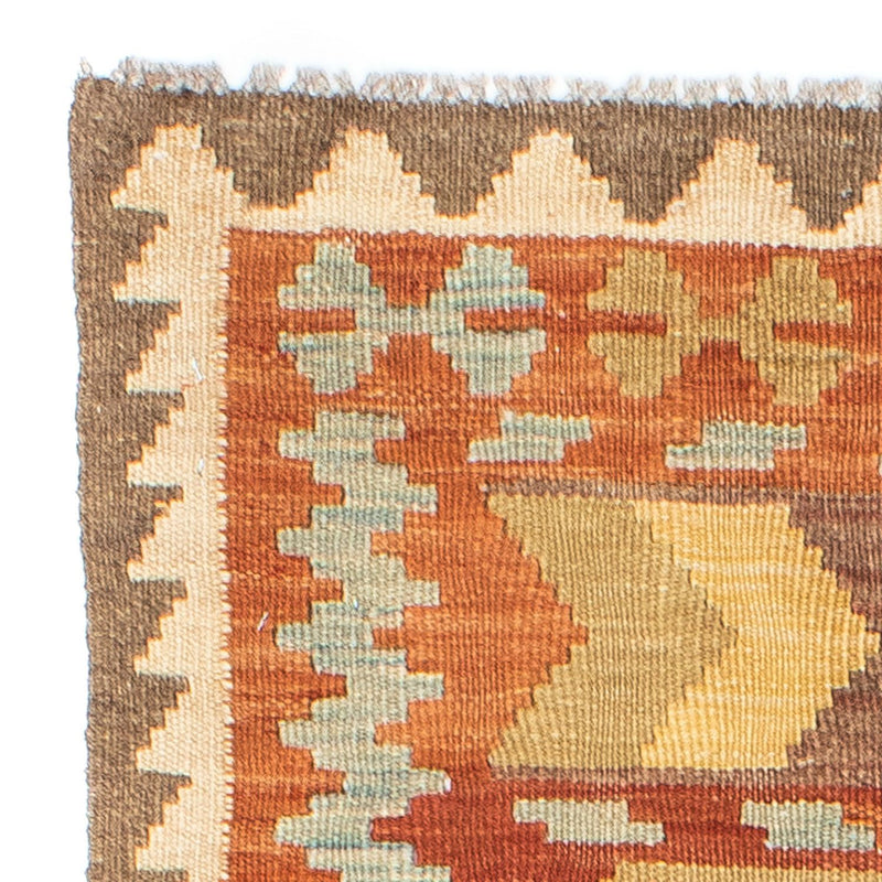 Tappeto corsia Tappeto Kelim - Orientale - 195 x 75 cm - arancione