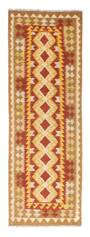 Tappeto corsia Tappeto Kelim - Orientale - 202 x 70 cm - beige