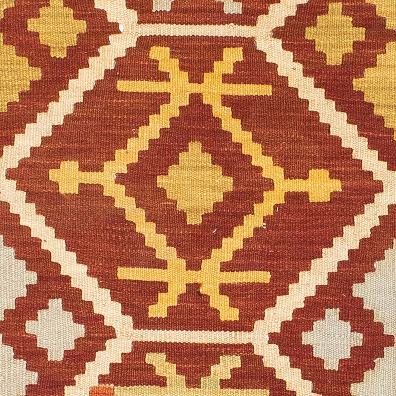 Tappeto corsia Tappeto Kelim - Orientale - 206 x 73 cm - ruggine