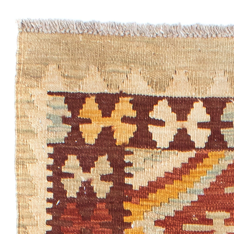 Tappeto corsia Tappeto Kelim - Orientale - 198 x 75 cm - beige