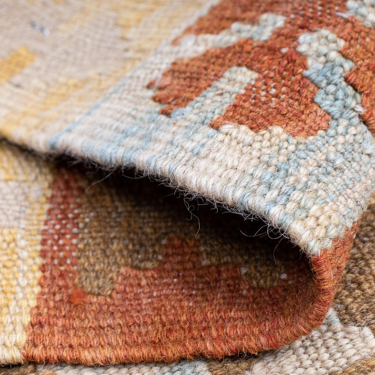 Tappeto corsia Tappeto Kelim - Splash - 194 x 65 cm - multicolore