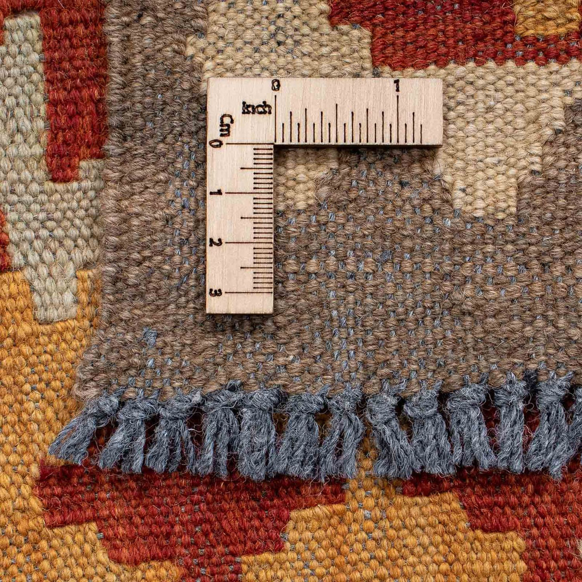 Tappeto corsia Tappeto Kelim - Splash - 206 x 66 cm - multicolore