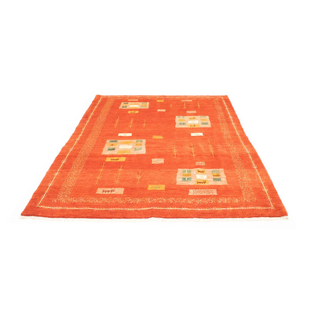 Tappeto Gabbeh - Persero - 230 x 180 cm - rosso