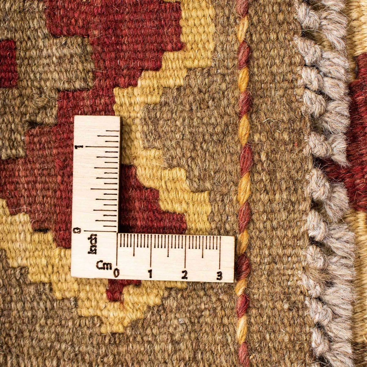 Tappeto corsia Tappeto Kelim - Orientale - 195 x 79 cm - marrone