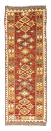 Tappeto corsia Tappeto Kelim - Orientale - 194 x 67 cm - ruggine