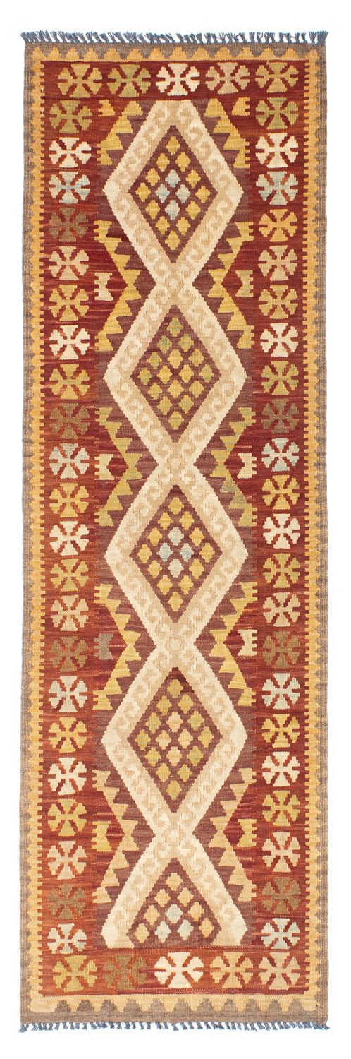 Tappeto corsia Tappeto Kelim - Orientale - 210 x 68 cm - beige