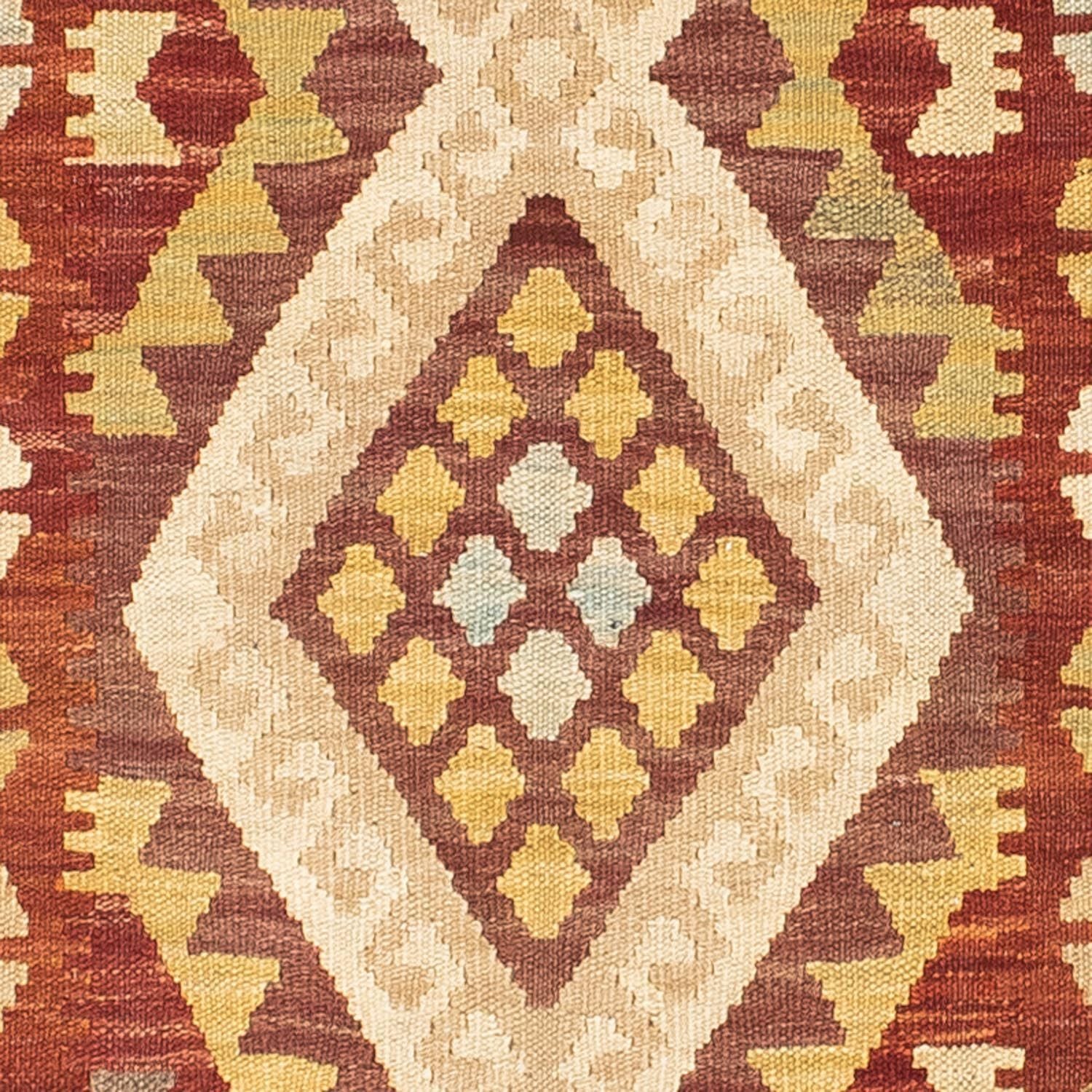Tappeto corsia Tappeto Kelim - Orientale - 210 x 68 cm - beige