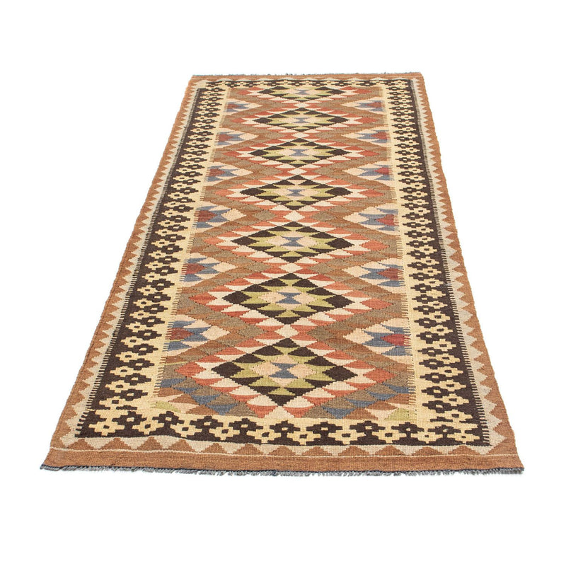 Tappeto corsia Tappeto Kelim - Orientale - 207 x 85 cm - marrone chiaro