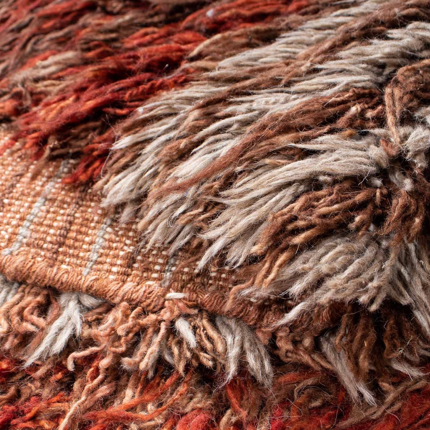 Tappeto a pelo alto - 287 x 203 cm - multicolore