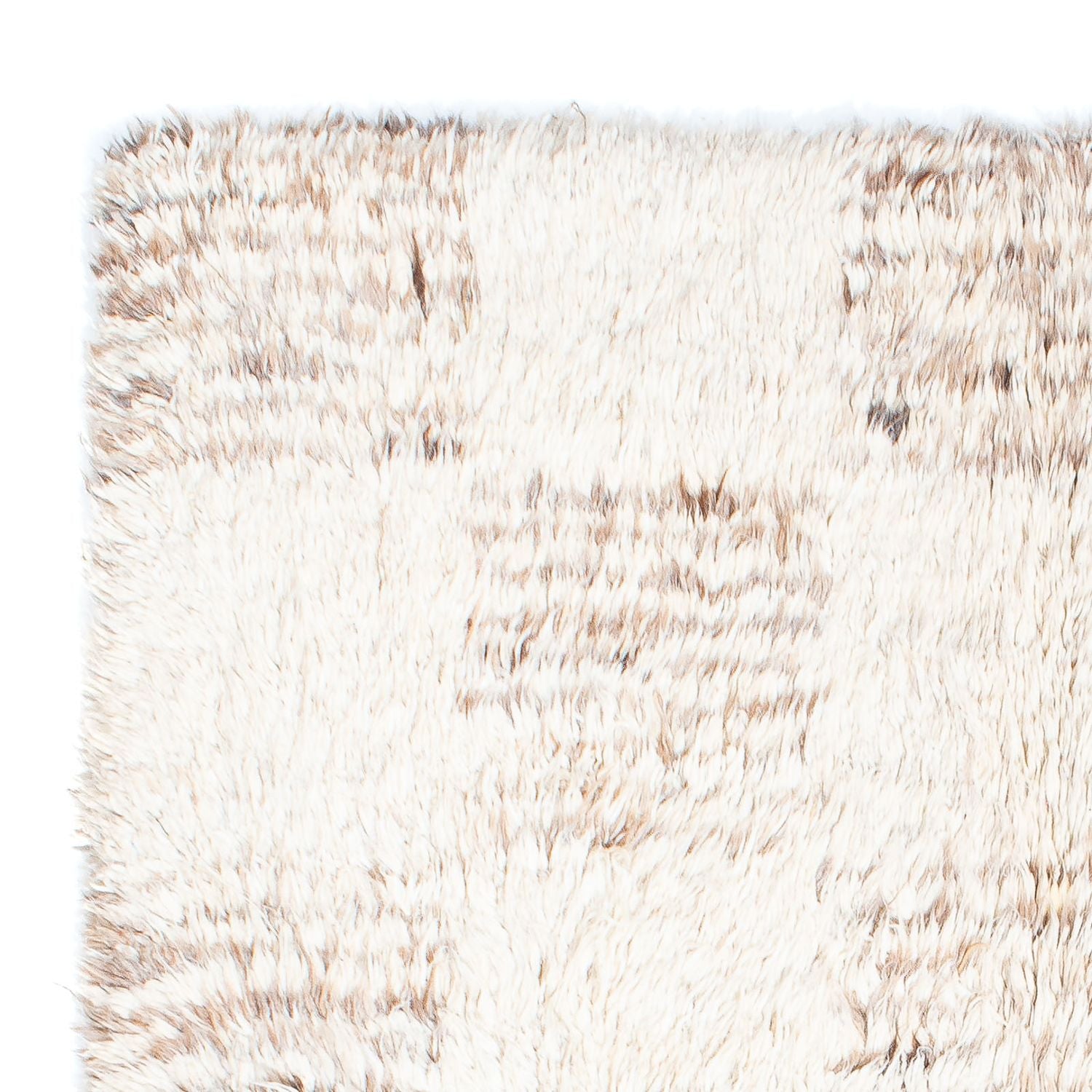 Tappeto a pelo alto - 243 x 172 cm - beige