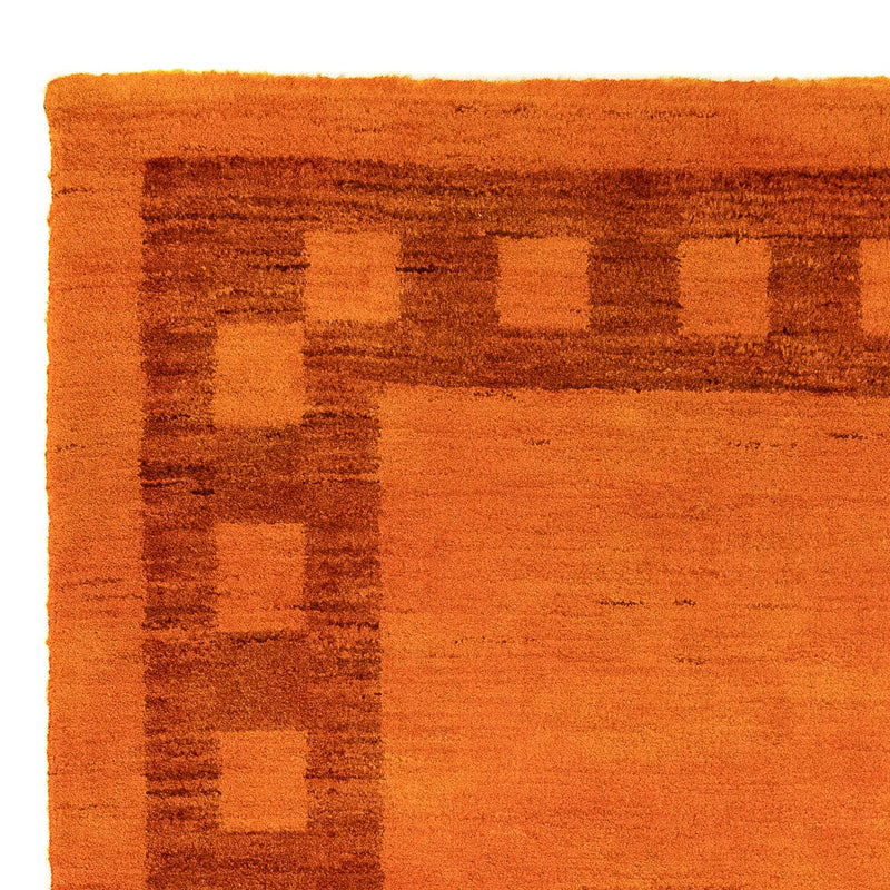 Tappeto Gabbeh - Indus - 123 x 79 cm - arancione
