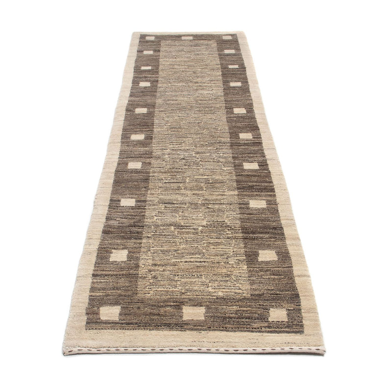 Tappeto corsia Tappeto Gabbeh - Persero - 300 x 74 cm - beige