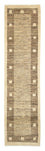 Tappeto corsia Tappeto Gabbeh - Indus - 300 x 74 cm - grigio