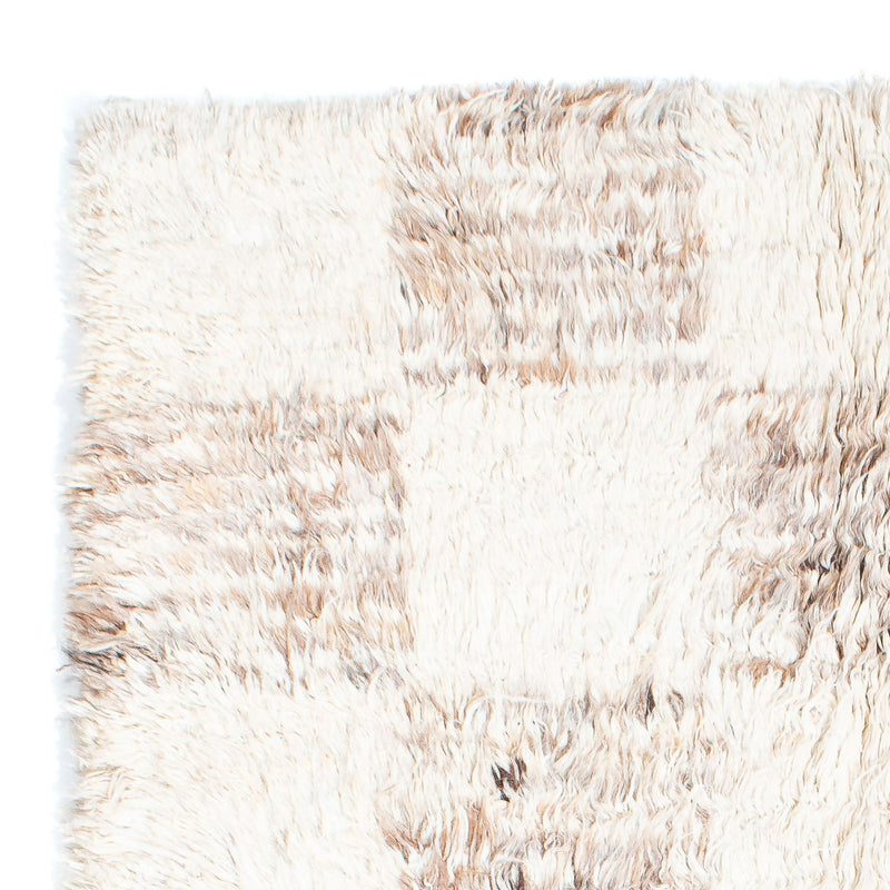 Tappeto a pelo alto - 252 x 172 cm - beige