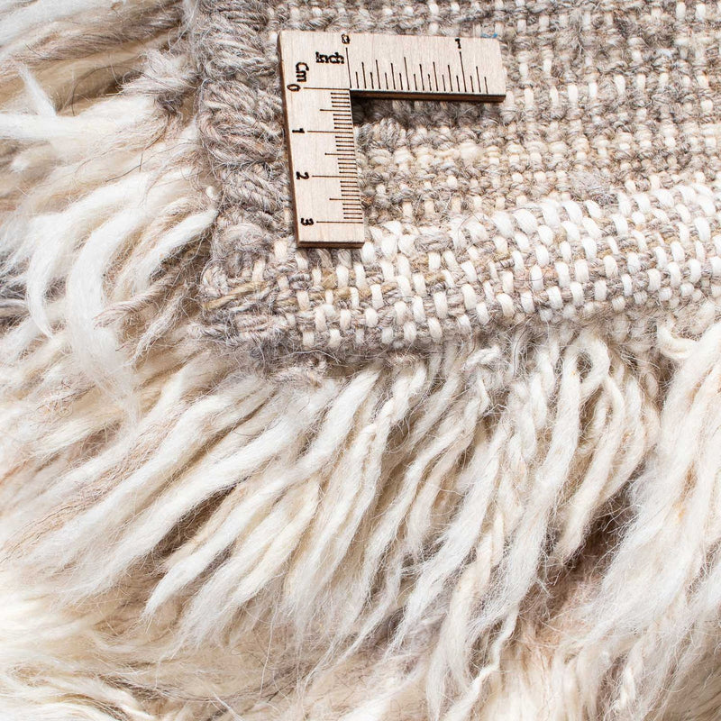 Tappeto a pelo alto - 252 x 172 cm - beige