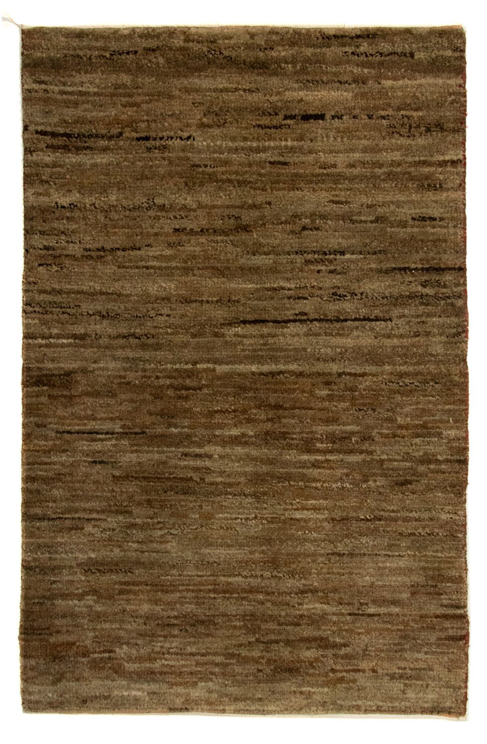 Tappeto Gabbeh - Indus - 113 x 78 cm - marrone scuro