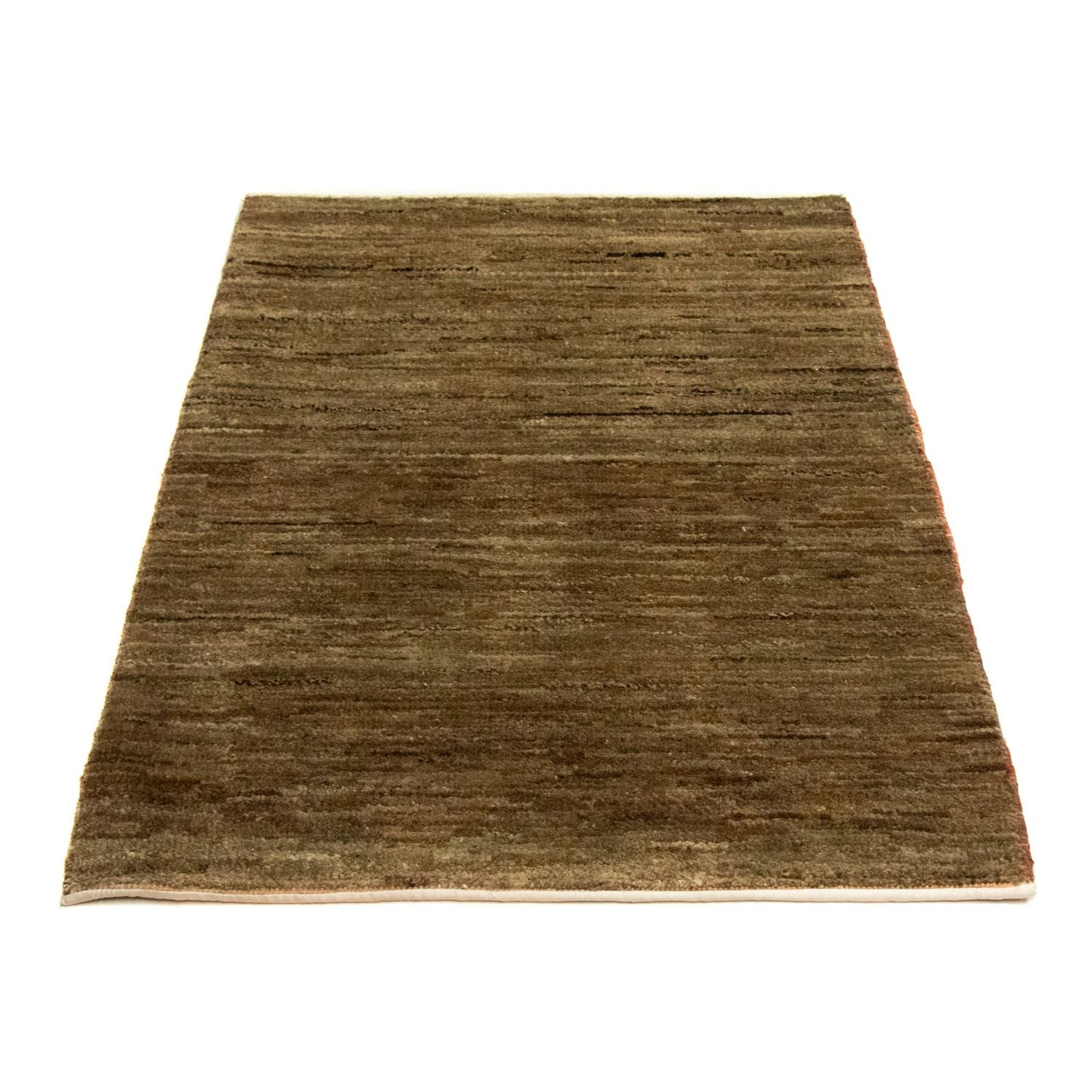 Tappeto Gabbeh - Indus - 113 x 78 cm - marrone scuro