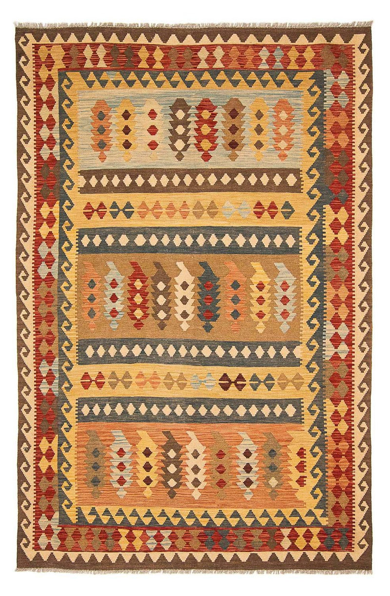 Tappeto Kelim - Splash - 299 x 201 cm - multicolore