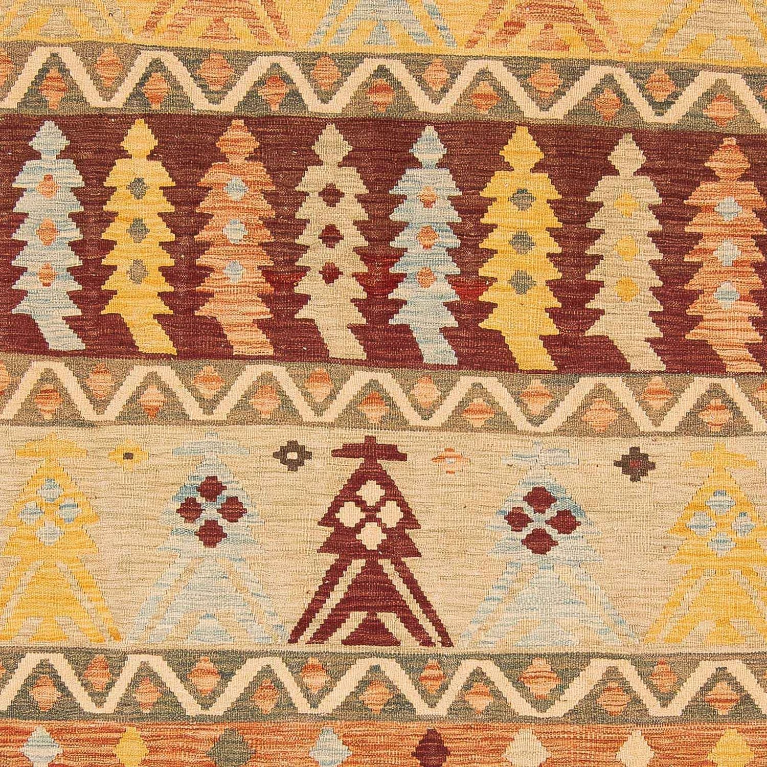 Tappeto Kelim - Splash - 294 x 203 cm - multicolore