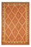Tappeto Kelim - Splash - 294 x 207 cm - marrone