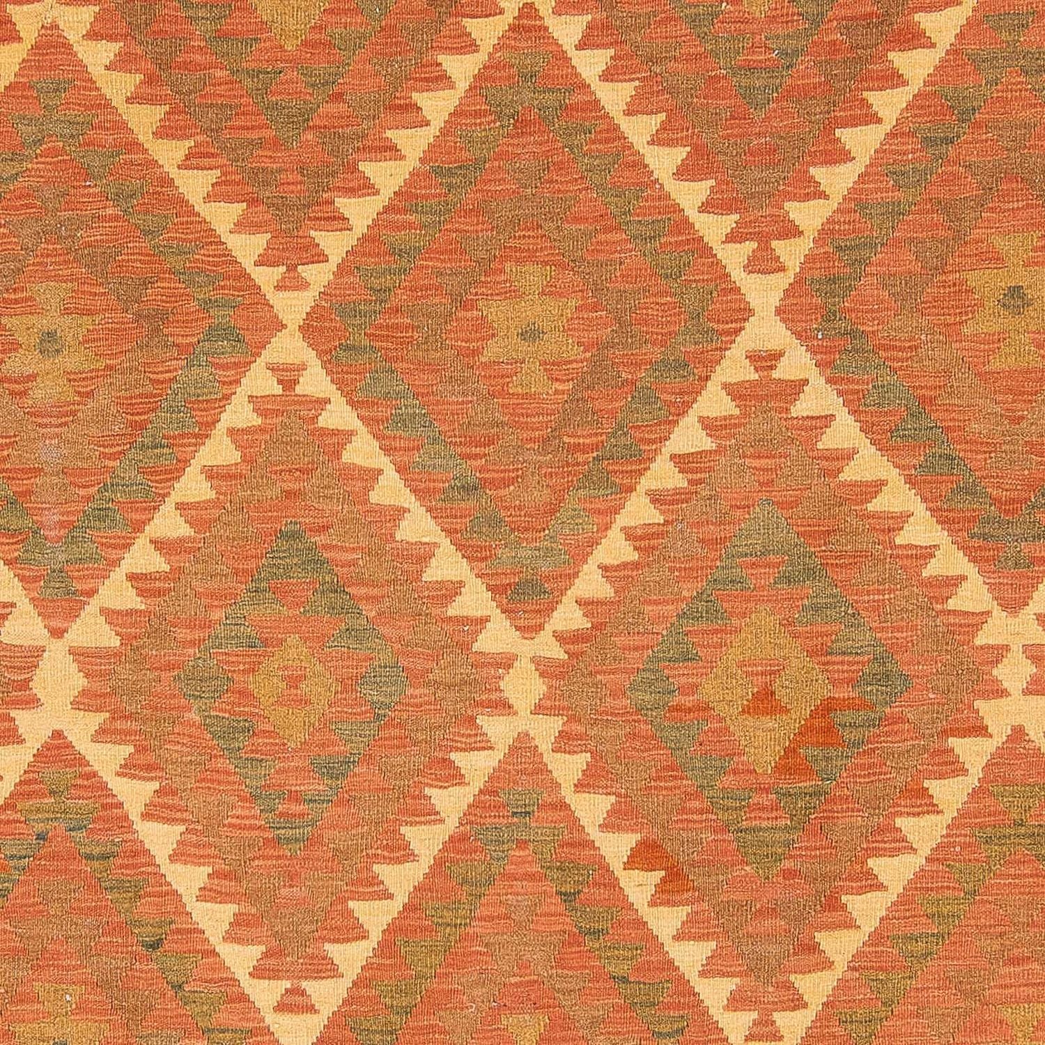 Tappeto Kelim - Splash - 294 x 207 cm - marrone