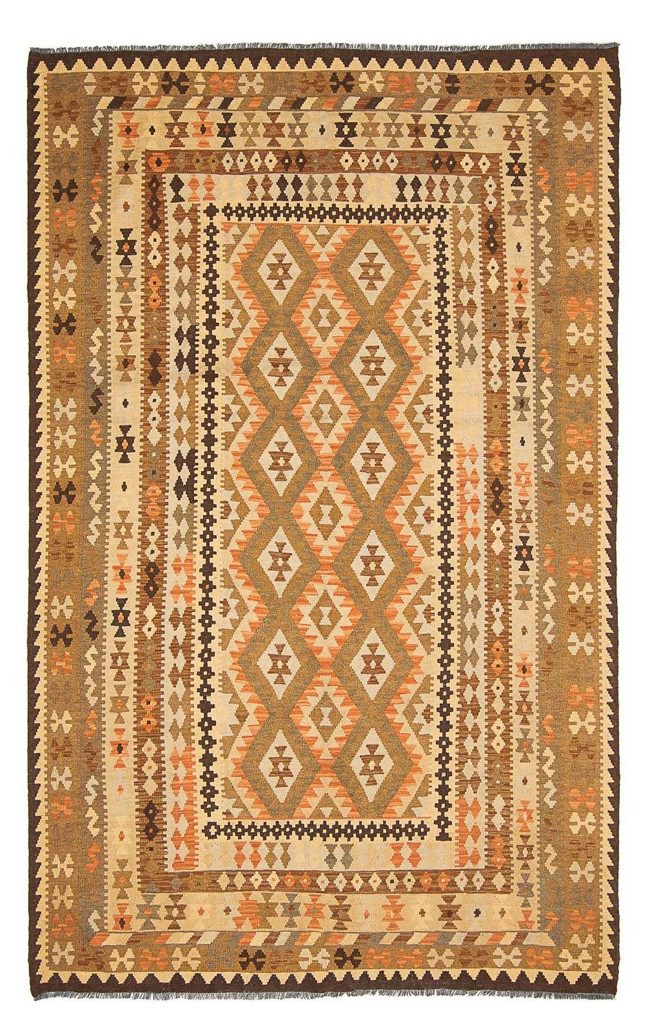 Tappeto Kelim - Splash - 299 x 192 cm - multicolore