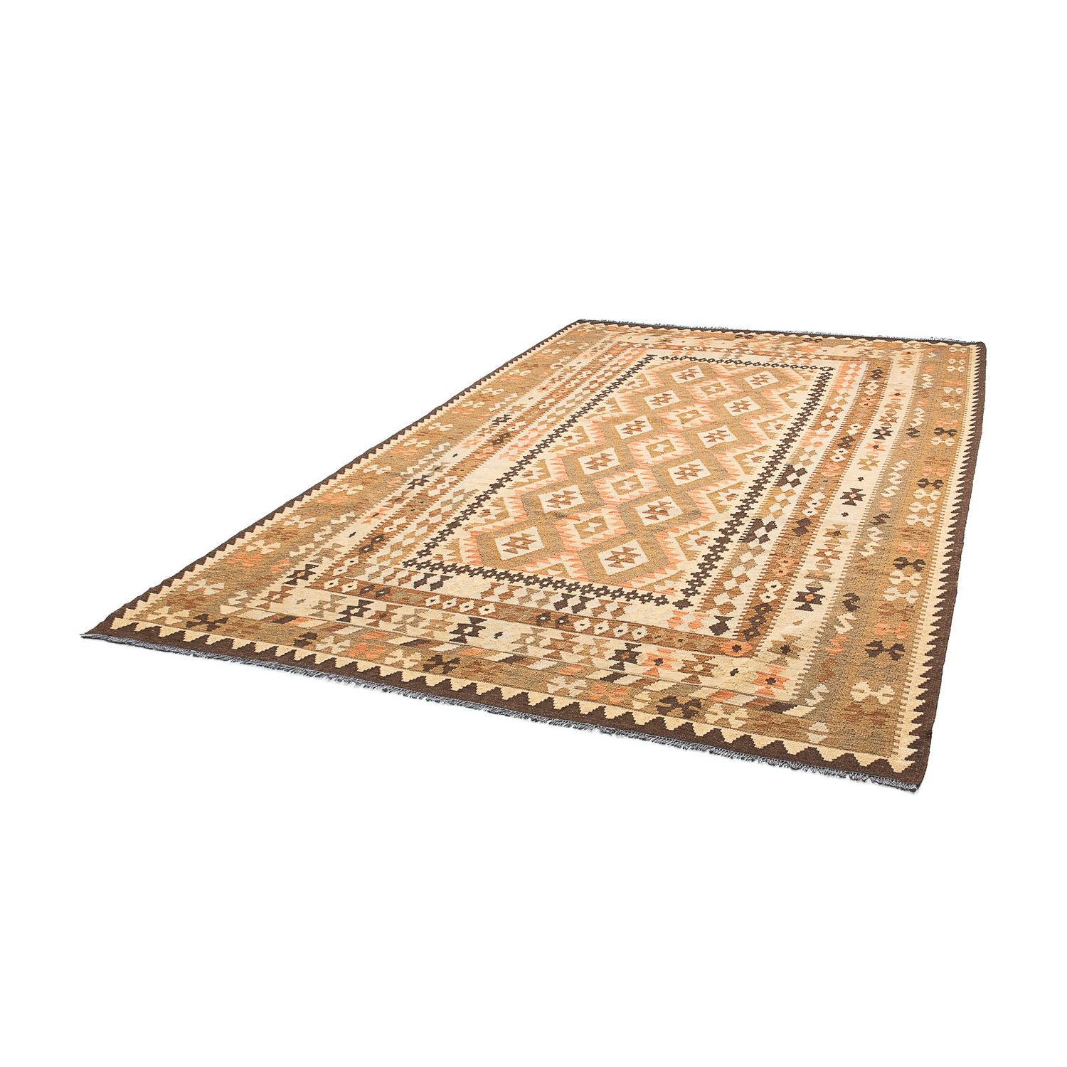 Tappeto Kelim - Splash - 299 x 192 cm - multicolore