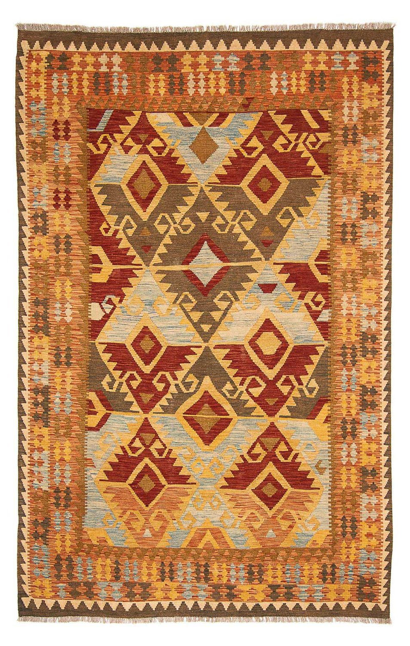 Tappeto Kelim - Splash - 305 x 199 cm - multicolore
