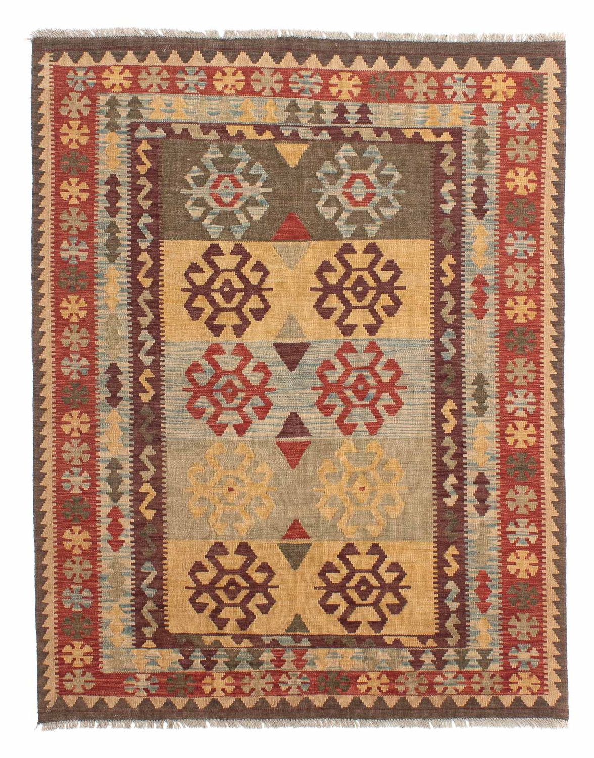 Tappeto Kelim - Orientale - 196 x 151 cm - multicolore