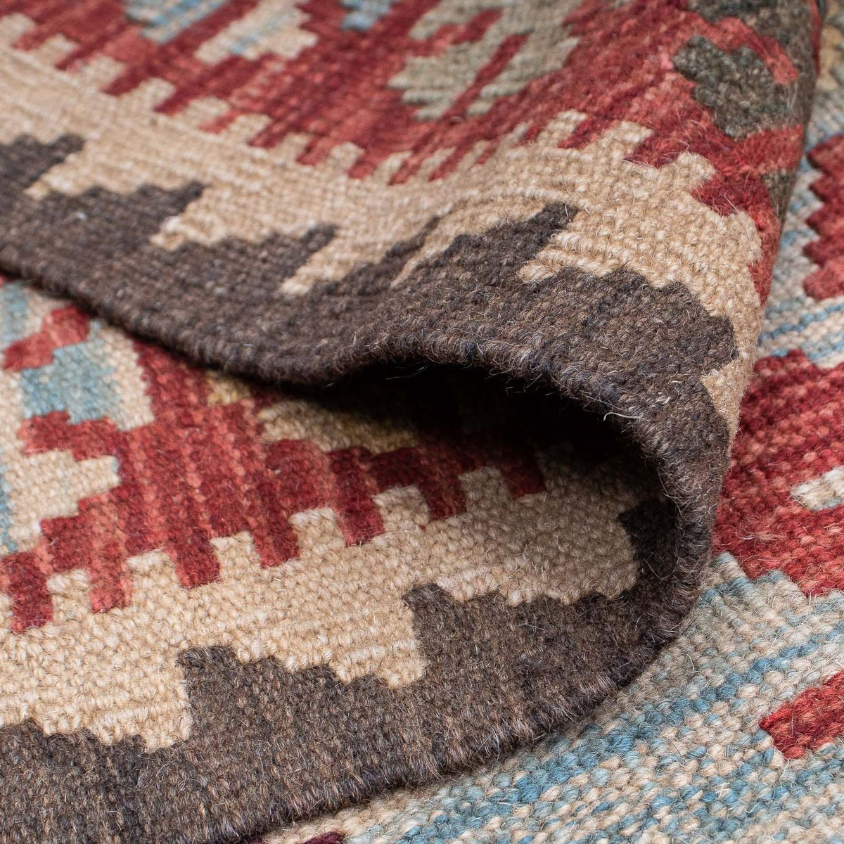 Tappeto Kelim - Orientale - 196 x 151 cm - multicolore