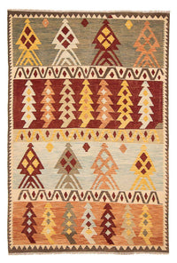 Tappeto Kelim - Splash - 295 x 194 cm - multicolore