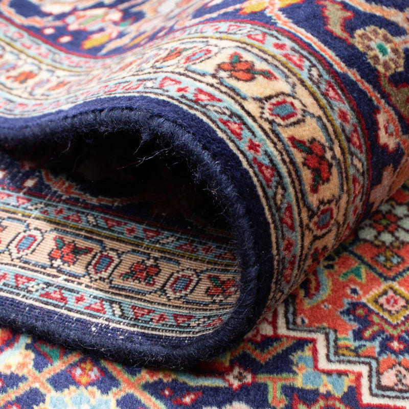 Tappeto Persero - Tabriz - 309 x 209 cm - blu scuro