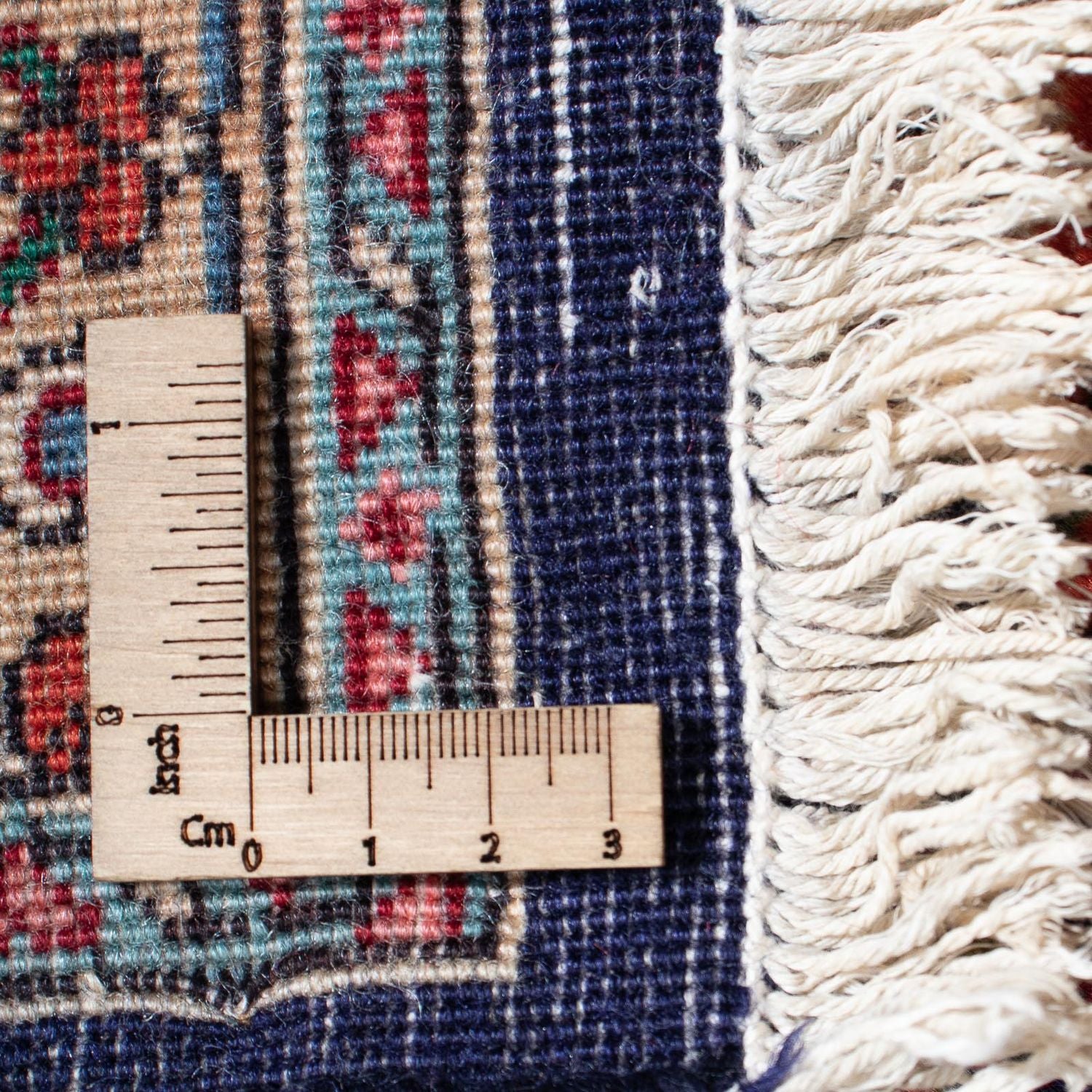 Tappeto Persero - Tabriz - 309 x 209 cm - blu scuro
