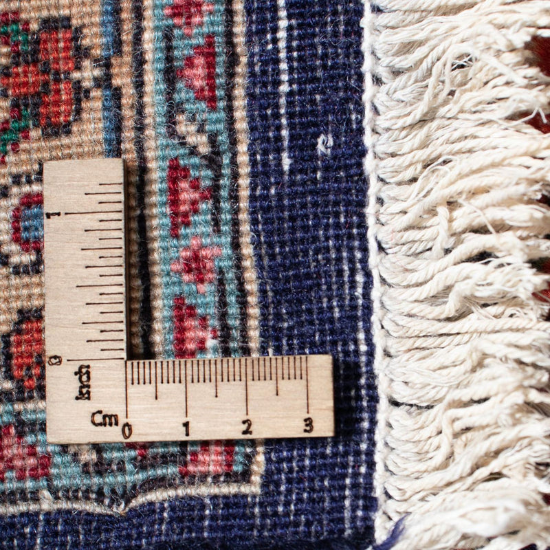 Tappeto Persero - Tabriz - 309 x 209 cm - blu scuro