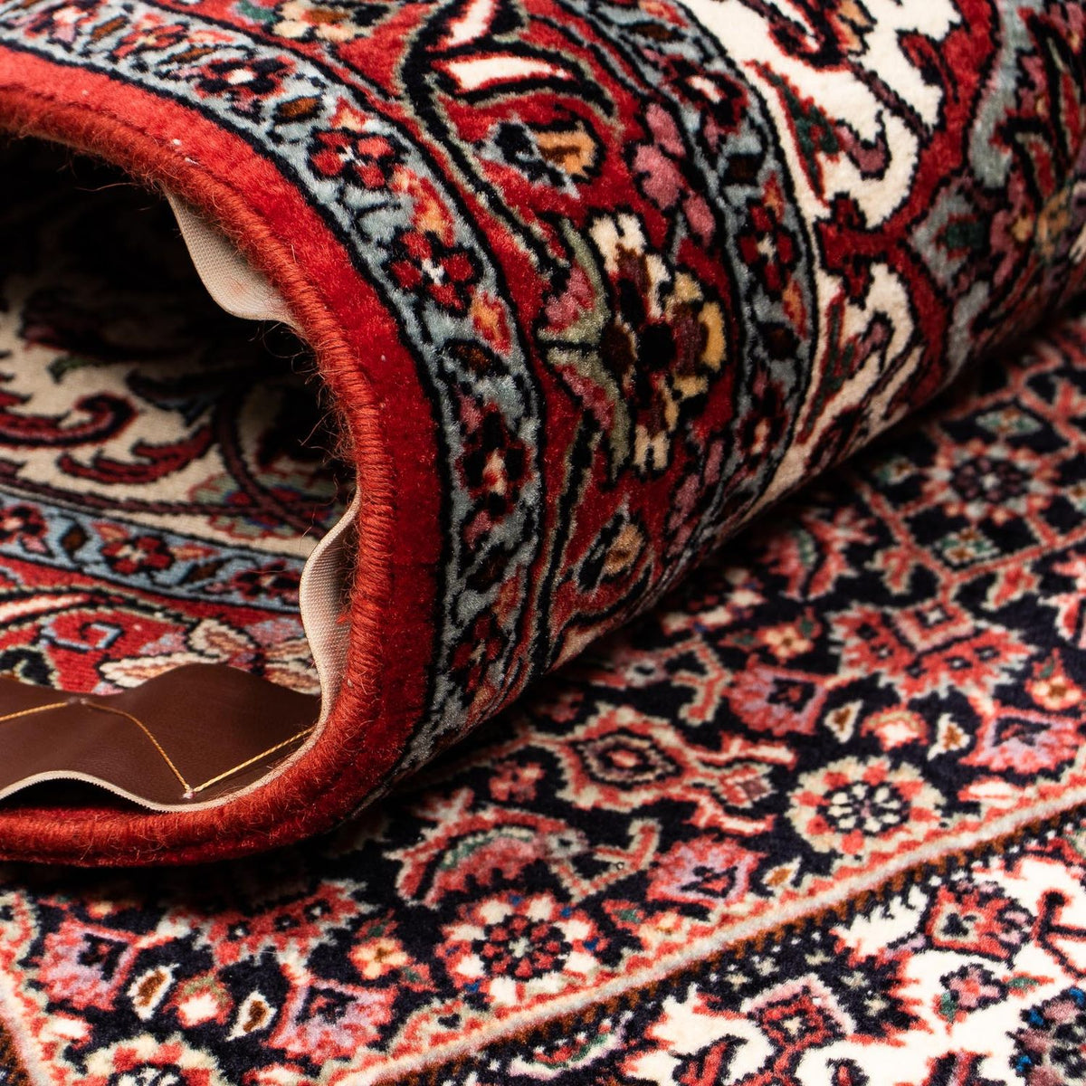 Tappeto Persero - Bidjar - 397 x 296 cm - rosso scuro