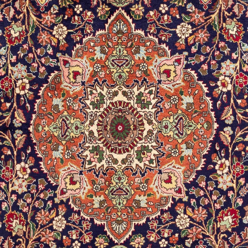 Tappeto Persero - Tabriz - 307 x 200 cm - blu scuro