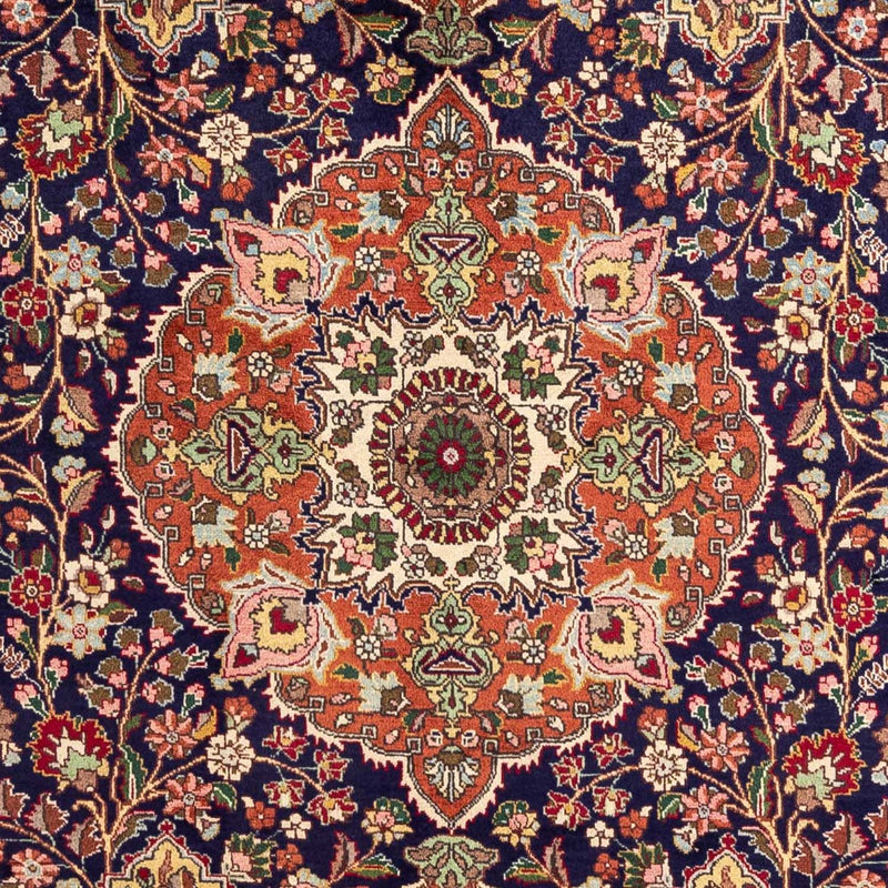Tappeto Persero - Tabriz - 310 x 205 cm - blu scuro