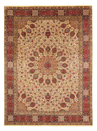 Tappeto Persero - Tabriz - Reale - 393 x 290 cm - marrone chiaro