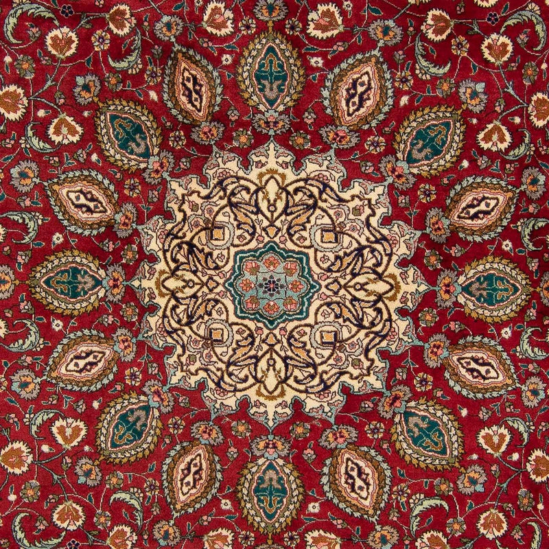 Tappeto Persero - Tabriz - Reale - 349 x 243 cm - rosso scuro