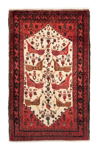 Tappeto Belutsch - 173 x 109 cm - rosso