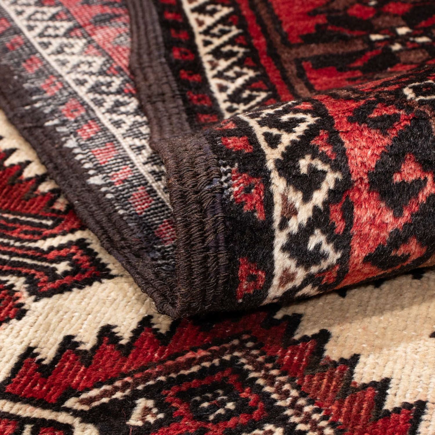 Tappeto corsia Tappeto Belutsch - 218 x 103 cm - rosso
