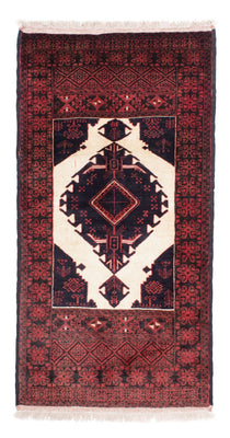 Tappeto Belutsch - 157 x 87 cm - rosso scuro