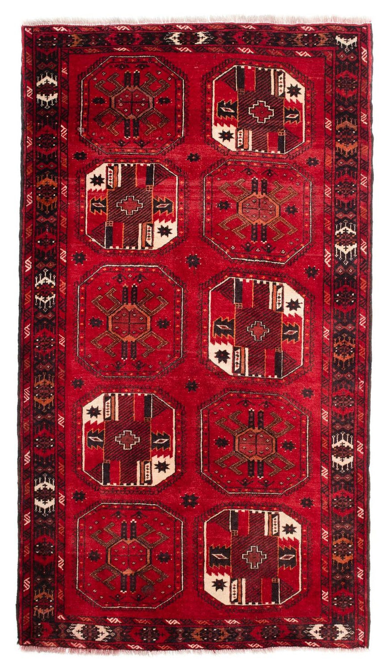 Tappeto Belutsch - 190 x 106 cm - rosso scuro