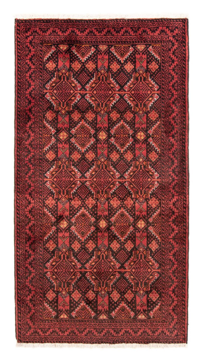Tappeto corsia Tappeto Belutsch - 194 x 101 cm - rosso